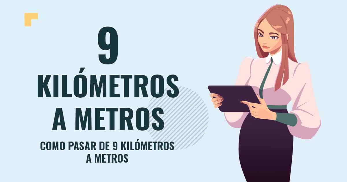 Como pasar de 9 kilometros a metros Profesor en pizarra explicando cuanto son 9 kilometros a metros