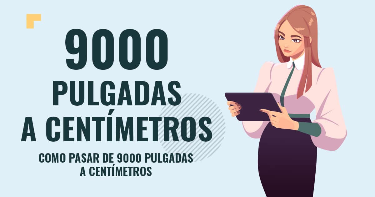 Como pasar de 9000 pulgadas a centímetros Profesor en pizarra explicando cuanto son 9000 pulgadas a centímetros