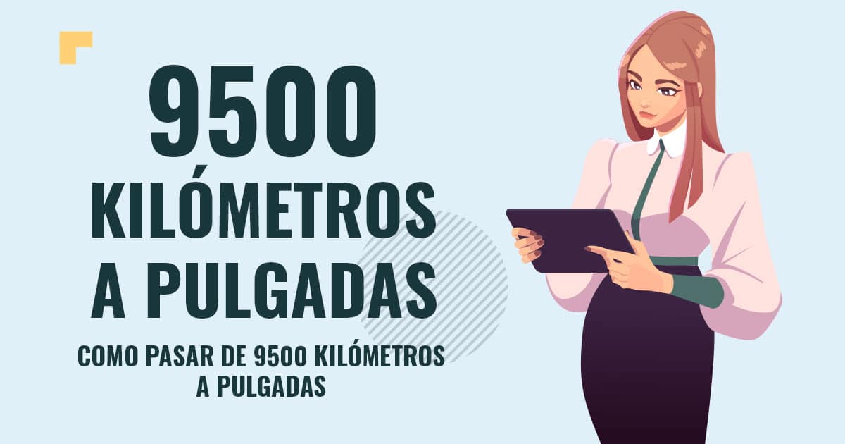 Profesor en pizarra explicando cuanto son 9500 kilometros a pulgadas