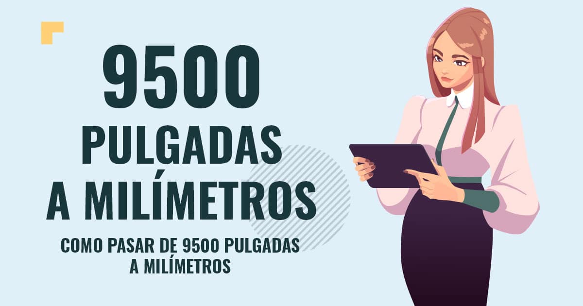 Como pasar de 9500 pulgadas a milímetros Profesor en pizarra explicando cuanto son 9500 pulgadas a milímetros